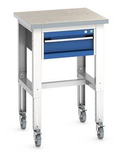 Bott 1 Drawer Lino Top Workstand 750x750x840-1140mm H 41003273.**
